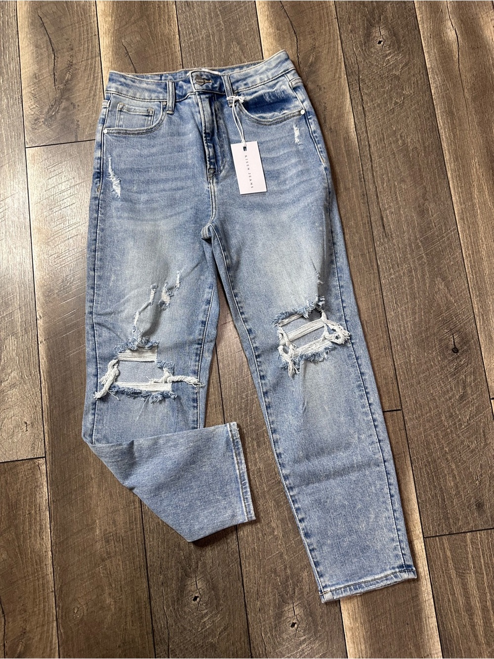 Risen Hi Rise Mom Jeans